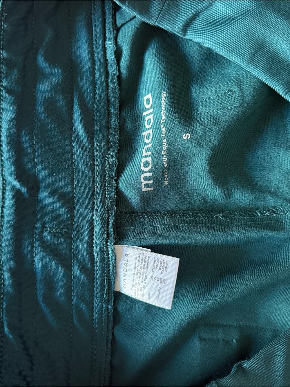 Women’s Mandala 9 Pocket scrub pants - Small - Caribbean Blue Used - Picture 4 of 4